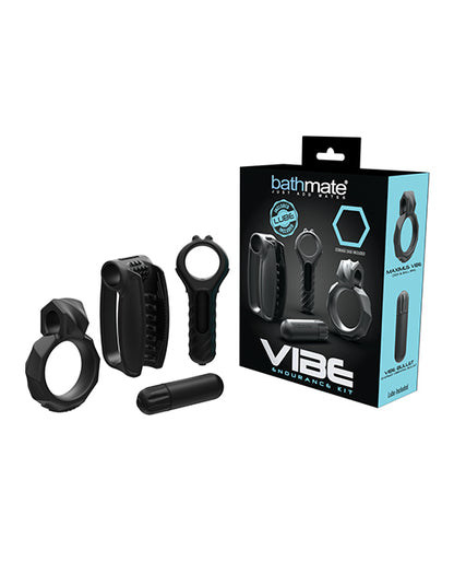 Bathmate Vibe Endurance Kit - Black by Bathmate 5060140200147 available at EroticWarehouse.com