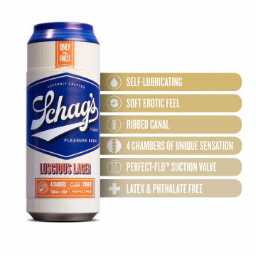 Schag's 12 Pack Stealthy Beer Can Style Penis Strokers | 702730686485 | Available at EroticWarehouse.com