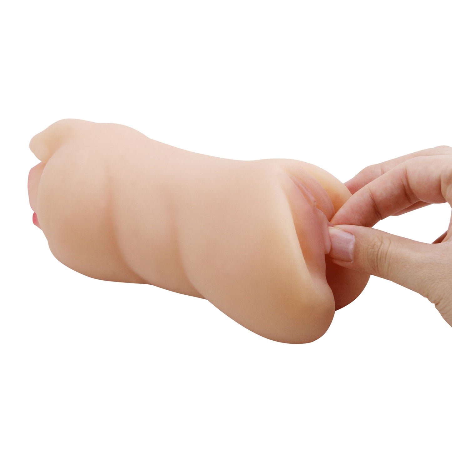 Zoey Mouth And Pussy Style Masturbator Sleeve - Light | 6959532329216 | Available at EroticWarehouse.com
