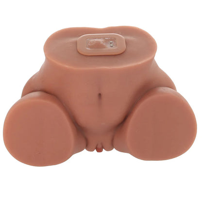 PDX Shake That Ass Vibrating Mega Masturbator - Brown - Ass & Pussy Style Stroker | 603912775846 | Available at EroticWarehouse.com