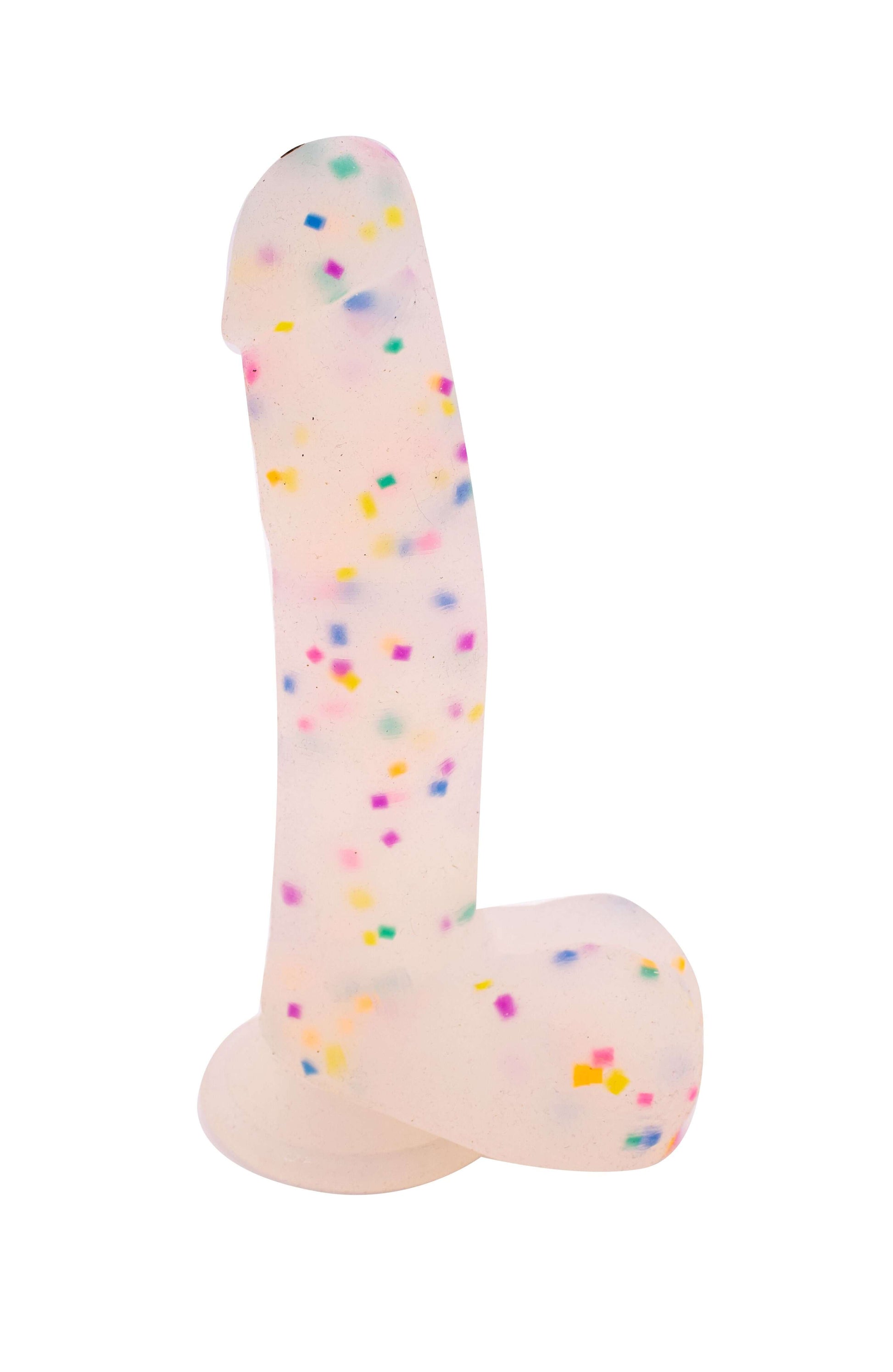 Get Lucky Confetti Cock - 8.5 Inch Dong | 812024034080 | Available at EroticWarehouse.com